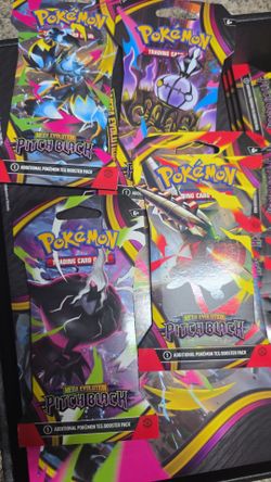 Pitch black pokemon cards