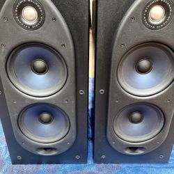 Polk Vintage RT55i  Speakers Highly Rated for Natural Sound, Very Clear and True Sound Reproduction.