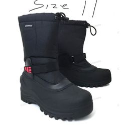 Landmark Men's Winter Snow Boots Mens Insulated Waterproof Thermolite Size 11