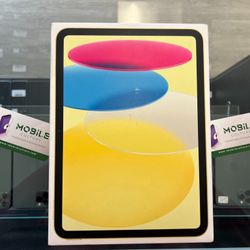 Unlocked Yellow iPad 10th Gen 64gb LTE (90 Day Same As Cash Financing Available)