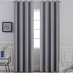 Gray Blackout Curtains
