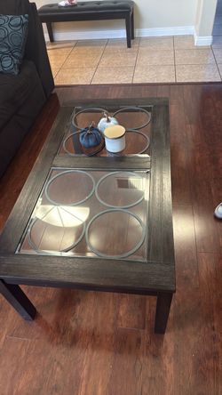 Coffee and corner tables