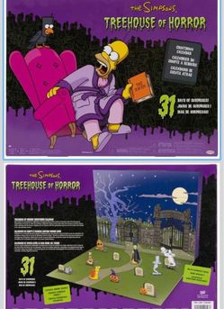The Simpsons Treehouse of Horror Countdown Calendar