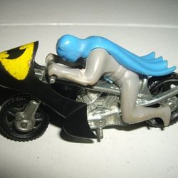 Vintage 70s Corgi Batman motorcycle