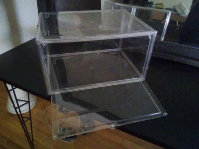 Plastic Shoe Box Container