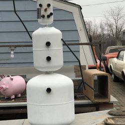 Homemade Snowman