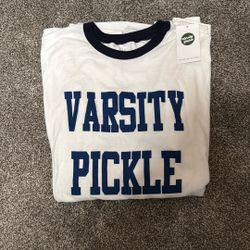 Brand New Wit Tags Varsity Pickle Pickleball Shirt