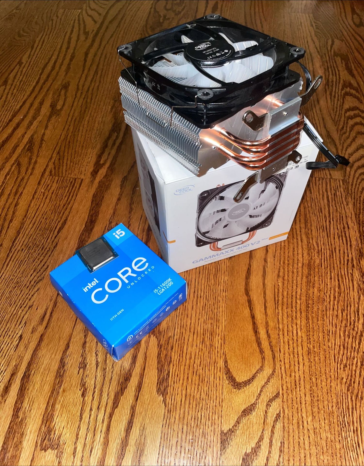 Intel Core i5-11600K 3.9 GHz 11th Gen. Processor 6-Cores Unlocked LGA1200