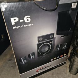 Paramax P-6 Surround Sound System!