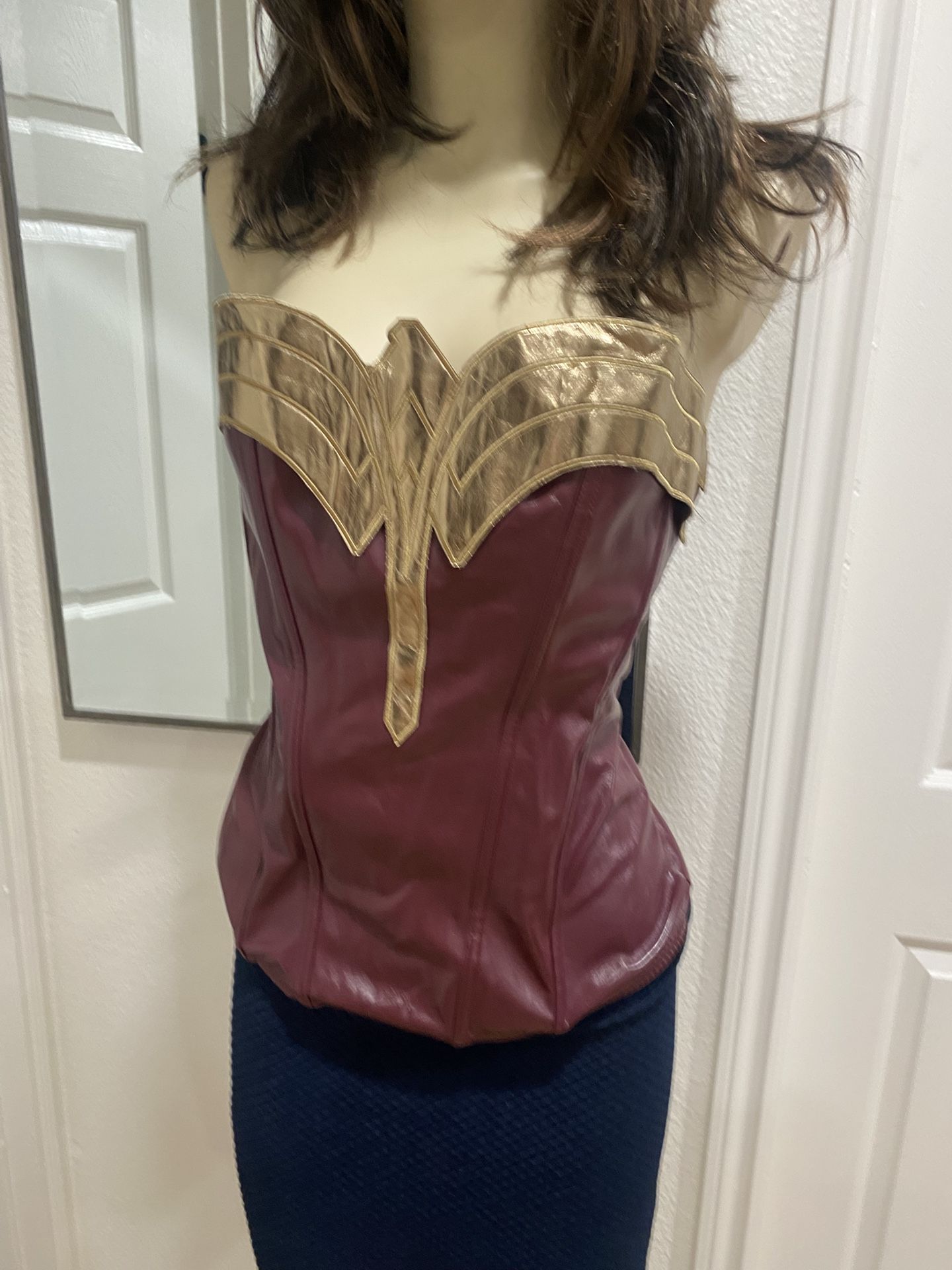 Costume / Halloween Costume / Wonder Woman Costume / Corset