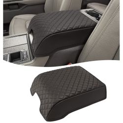 NEW Dark Brown Center Console Armrest Cover for 2015-2020 Ford F150, 2017-2022 F250 F350 F450 F550
