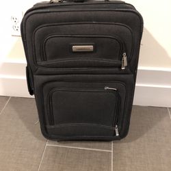 Preferred Nation 6620 Rolling Computer Carry-On, 20.5" H, Black
