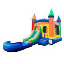 Crossover Bounce House With Pool & blower