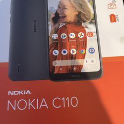 Consumer Cellular Nokia C110 32GB Grey Prepaid Smartphone Brand New
