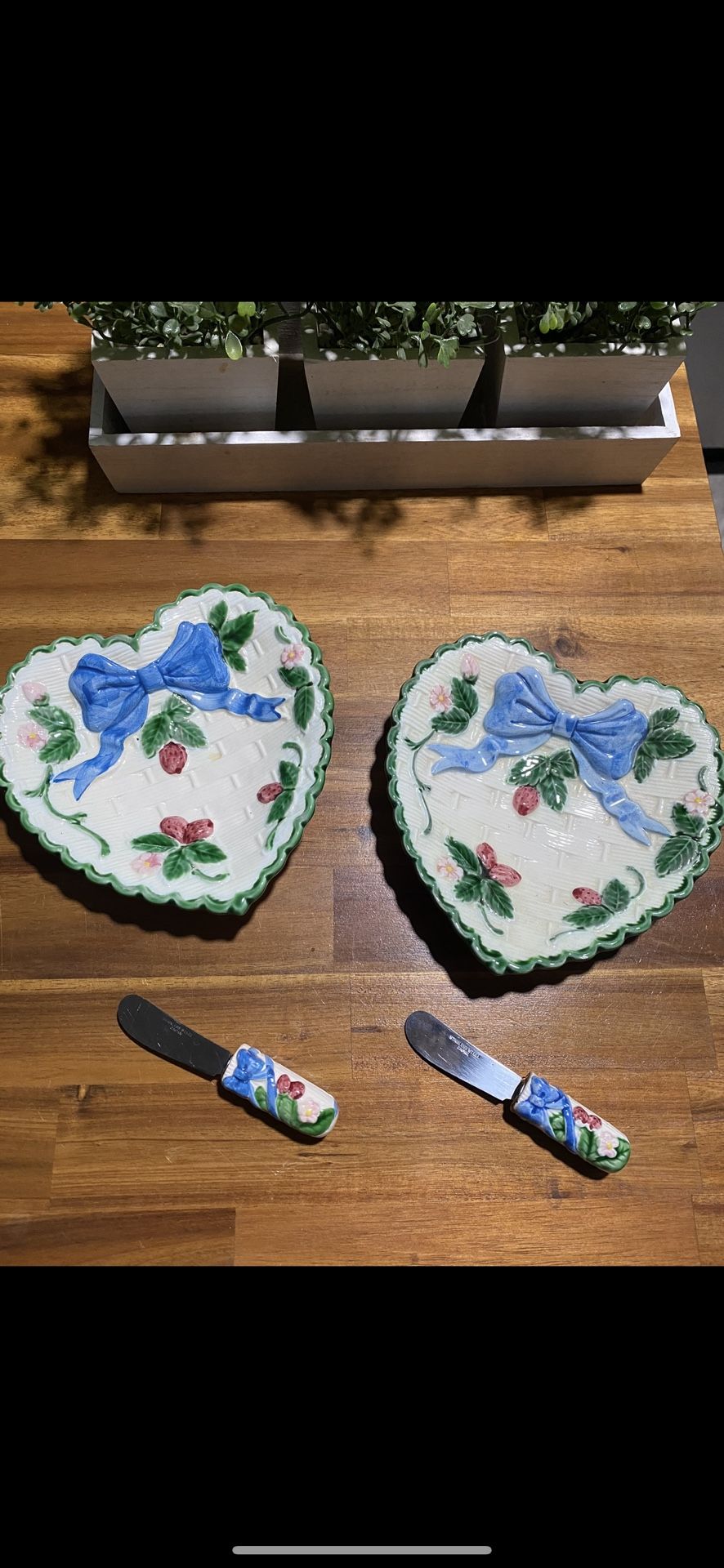 Haldon Heart Shape Dish Set 