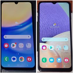 BOTH PHONES $220 FIRM***SAMSUNG GALAXY A15 128GB & A32 64GB 5G NEW UNLOCKED FOR USA MEXICO CENTRAL & SOUTH AMERICA BELIZE AFRICA ETC T-MOBILE TELCEL 