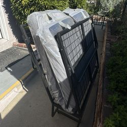 Folding Bed with Mattress – 75” × 39” – Never Used