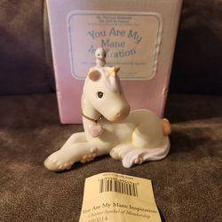 Precious Moments You Are My Mane Inspiration Fun Club Enesco figure original box