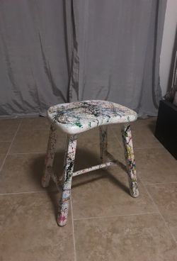 Wooden stool