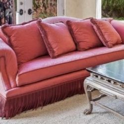 Red Sofa Set