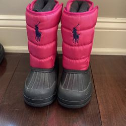 Polo Ralph Lauren Snow Boots Kids Size 1