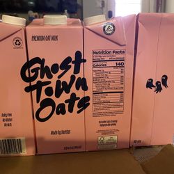 Ghost Town Oats Premium Oat Milk