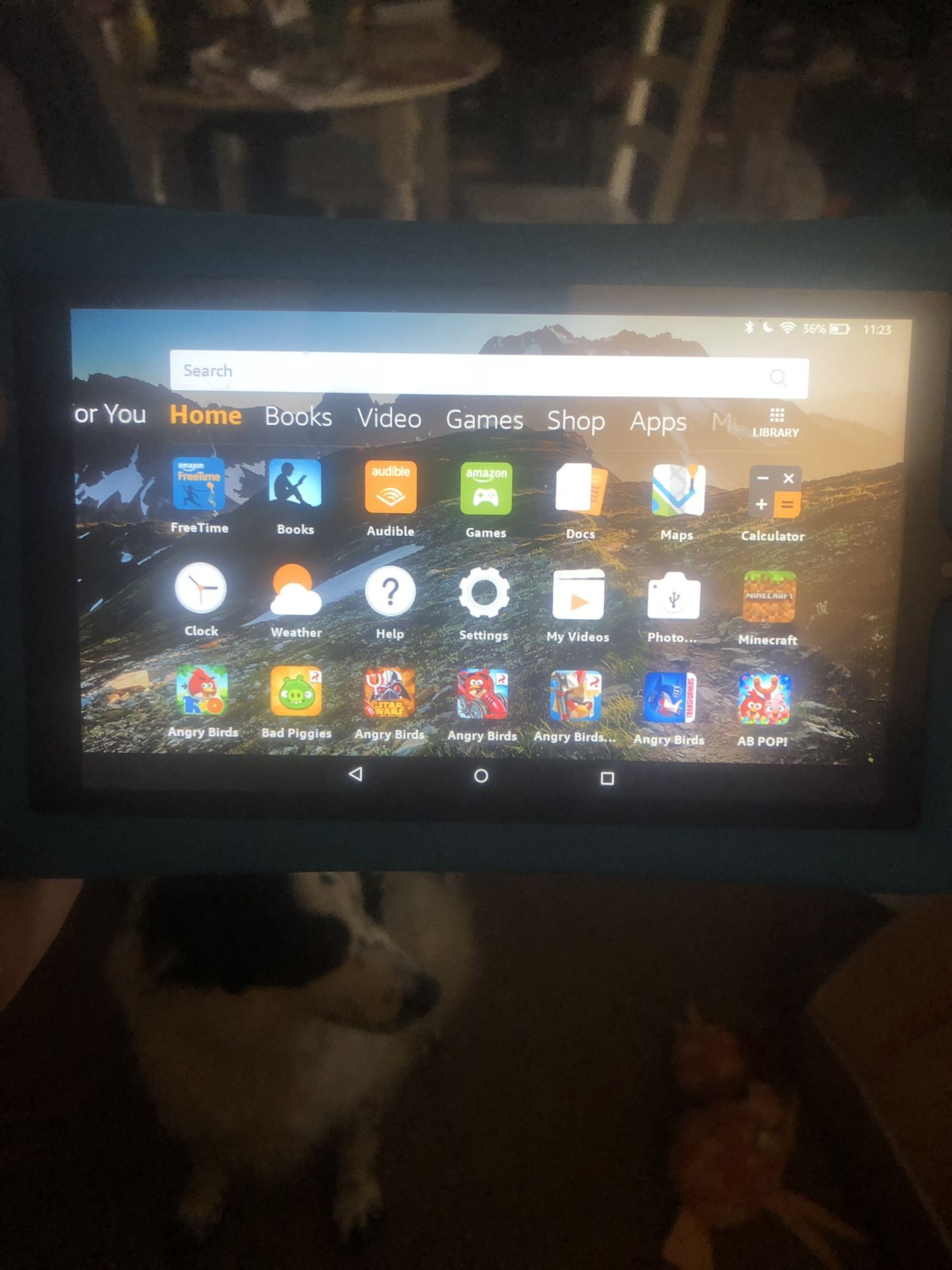 Fire tablet