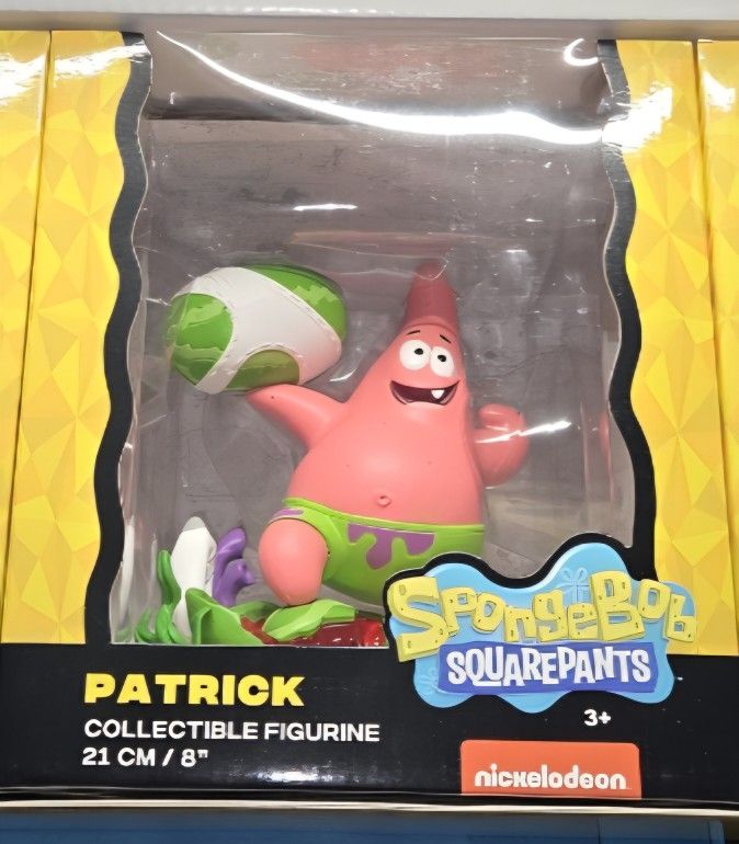 Spongebob Squarepants Battle for Bikini Bottom Rehydrated Patrick 8" Figurine - Brand New