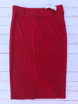 Red Pencil Skirt
