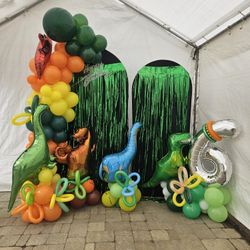 dinosaur balloons