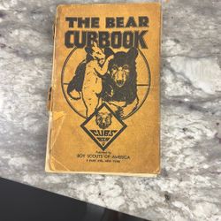 Vintage Boy Scouts Cubbook 