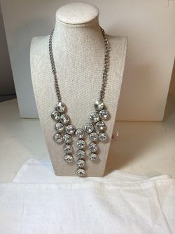 Stunning Large Sparkly Rhinestone Statement Necklace