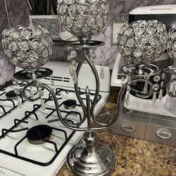 2 3 Arms Candle Holders