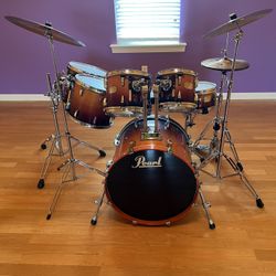 Custom Pearl Drum Set SMX SESSIONS Maple