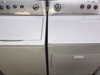 Whirlpool washer and dryer gas
