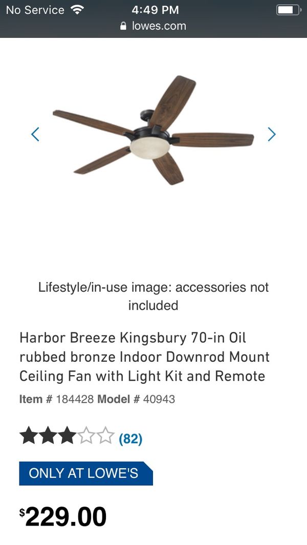 Brand New 52 In Ceiling Fan With Light Kit And Remote Still Box Brand New 52 In Ceiling Fan With Light Kit And Remote Still Box For Thonotosassa Fl Offerup