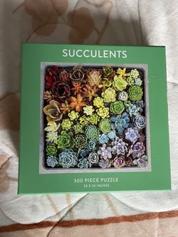 Puzzle Galison Puzzle 500 Piece Succulents 