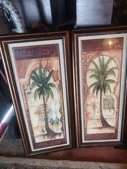 Two Unique Pictures And Frames