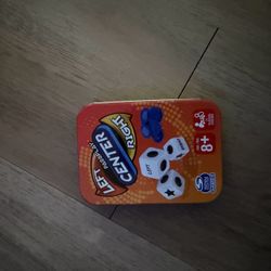 Left Center Right Dice Game Tin