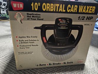 10" orbital car waxer