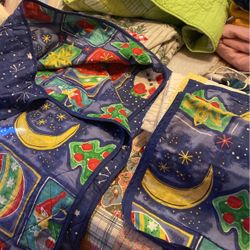 Christmas Reversible Full Bedding Shams And Cover 