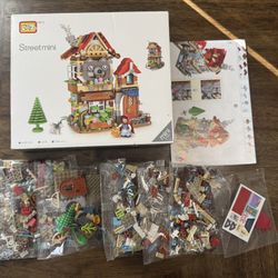 Creative building set, LOZ Little Red Riding Hood set. The best gift, toy.