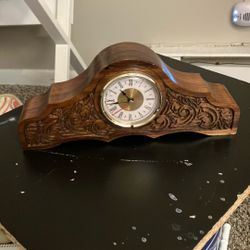 Wooden clock