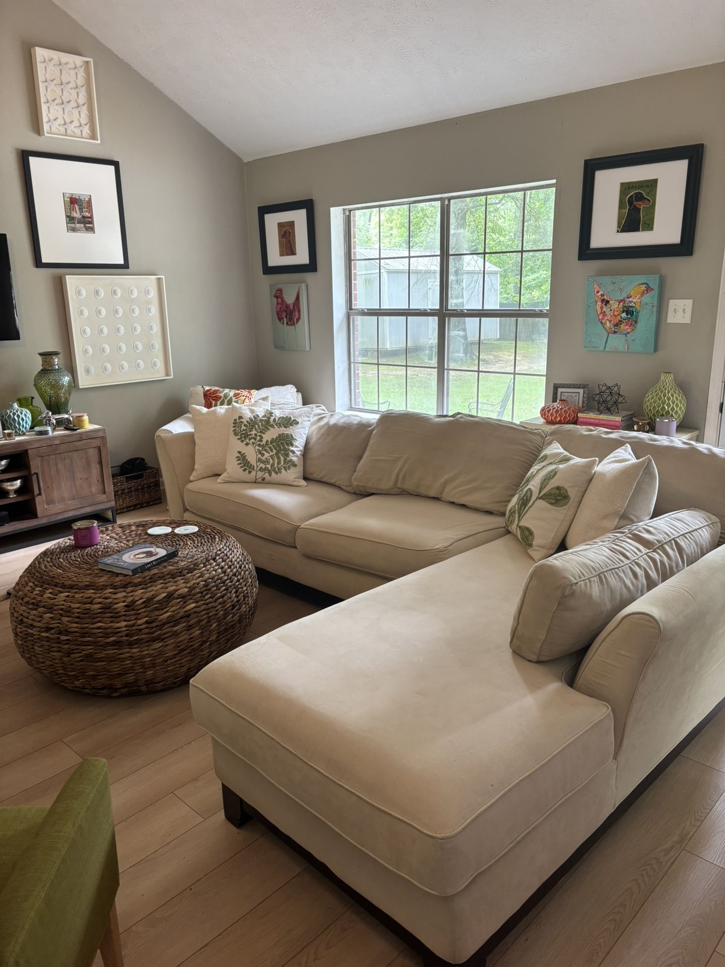L Z Boy Custom Sectional 