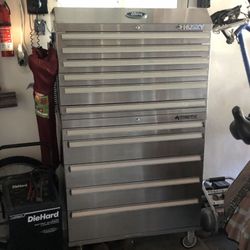 Husky 36” Stainless Steel Tool Box Combo