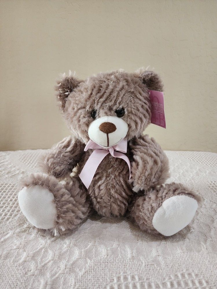 Burton Tan Teddy Bear Super Soft Medium Size *Please Read All Details