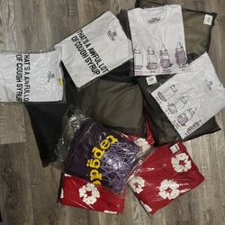 variety of clothes to resell