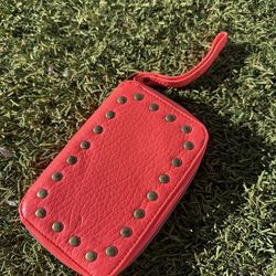 Vans Neon Studded Zip Wallet