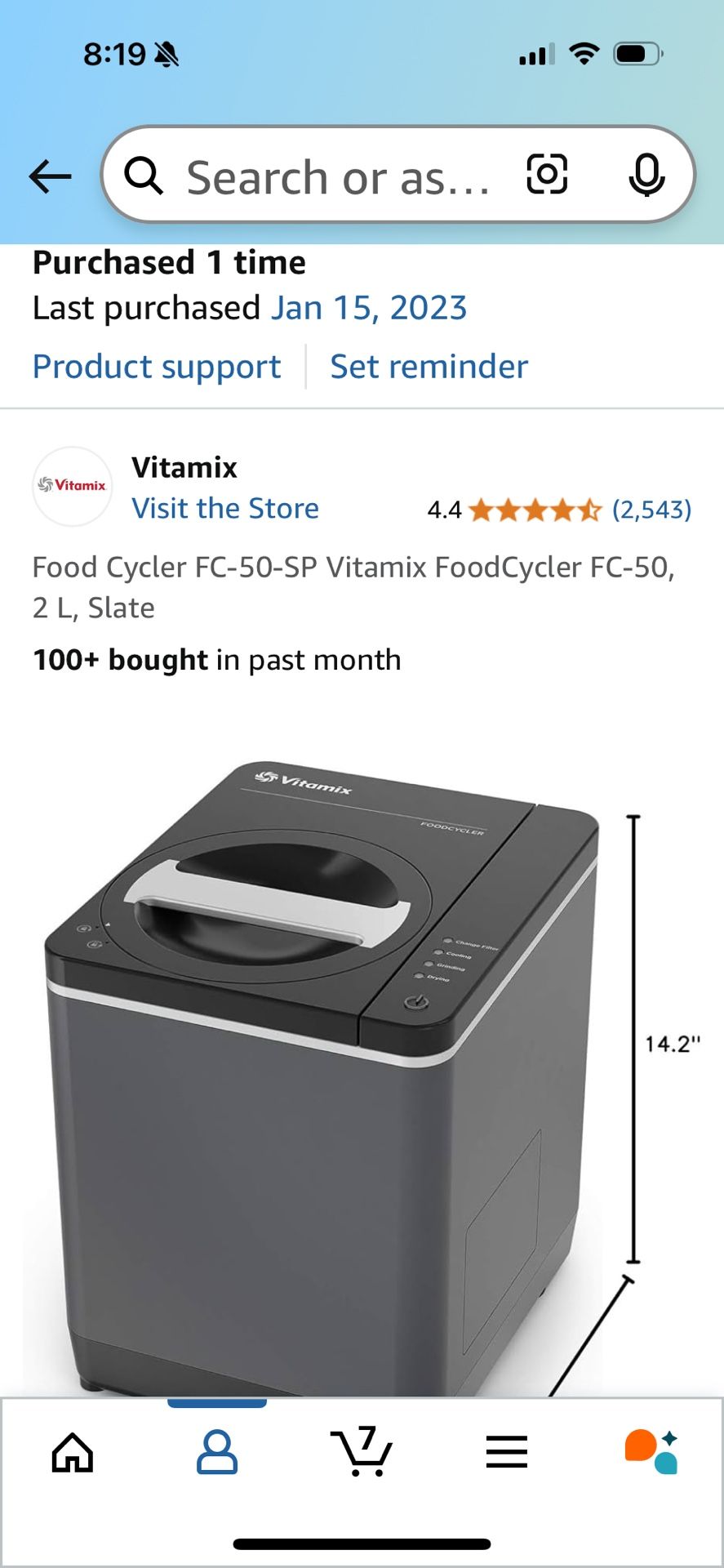 🌎 COMPOSTER: Vitamix Food Cycler Composter