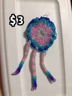 Rainbow loom dream catcher